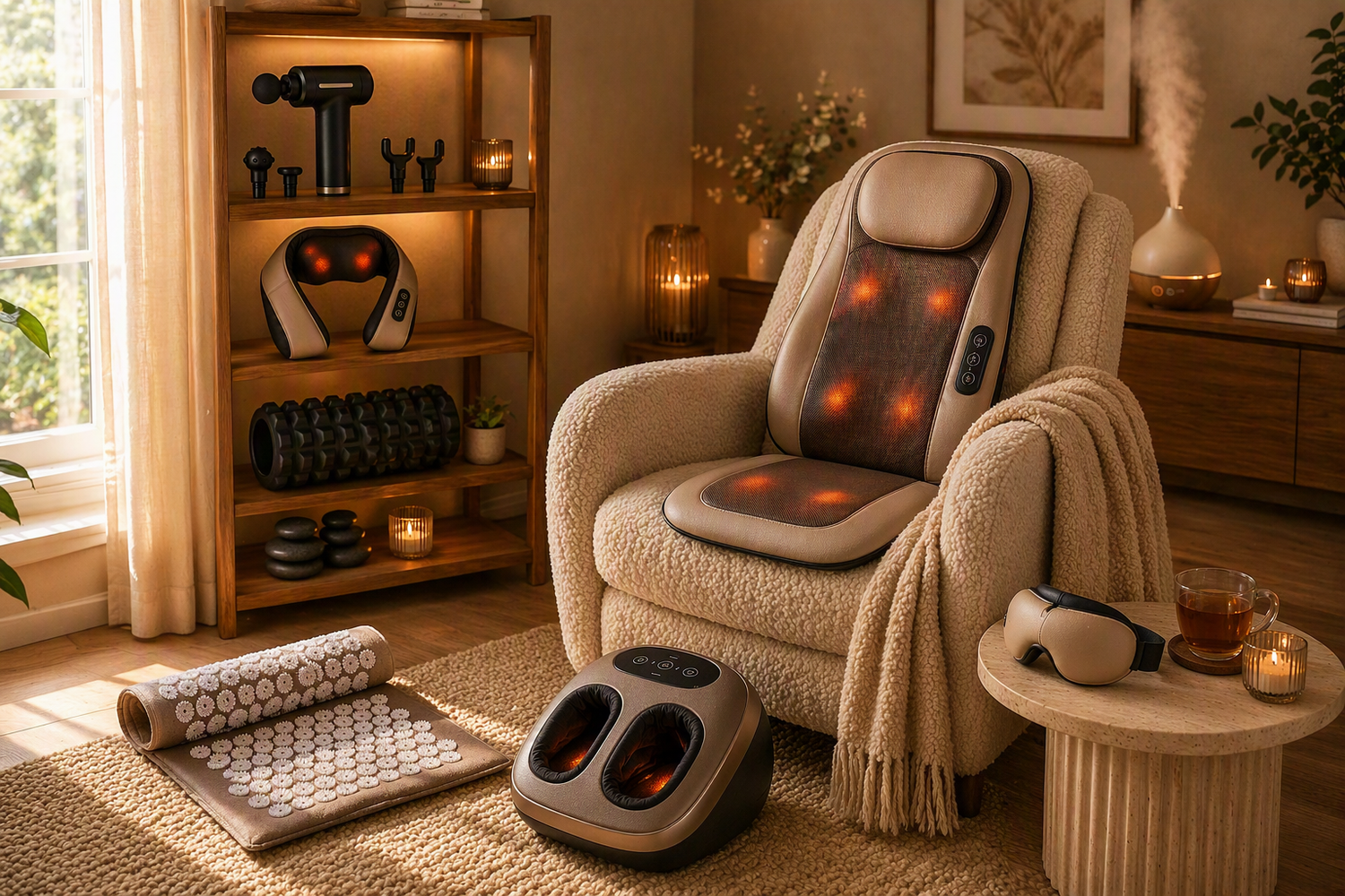 Rituel massage et detente avec appareils massage