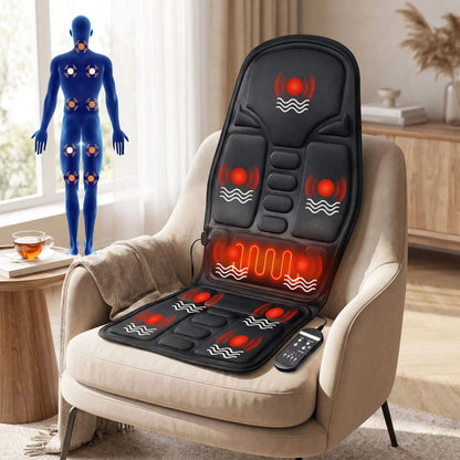 chaise de massage electrique zones corps