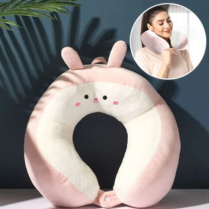 Oreiller ergonomique à mémoire de forme avec design animalier pour le soutien confortable de la nuque