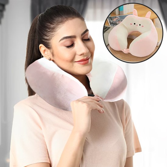 Oreiller ergonomique à mémoire de forme offrant un soutien optimal du cou pour le télétravail 